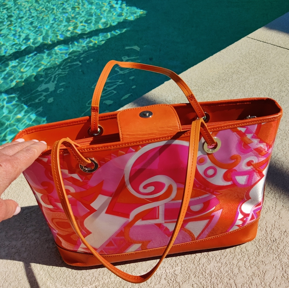 Max New York abstract pattern purse - Picture 2 of 16